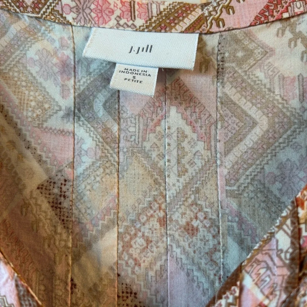 J. Jill pintuck top